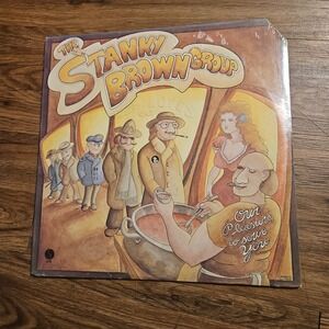 The‎ Stanky Brown Group – Our Pleasure To Serve You Sire 1976 PROMO LP Sealed